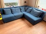 Hoekbank - Blauw - Modulair, Ophalen, Gebruikt, Stof