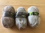 3 bollen dunne sokkenwol, 20% wol, Ophalen of Verzenden, Nieuw, Breien of Haken, Wol of Garen