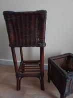 Rieten plantenbakken.
2 Stuks., Tuin en Terras, Bloempotten, Ophalen, Overige materialen, Gebruikt, Rond