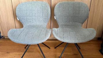 Zuiver OMG Stoel - Grijs 4x Petrol 2x beschikbaar voor biedingen