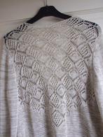 Prachtig nieuw beige opengewerkt vest maat 40, Ophalen of Verzenden, Nieuw, Maat 38/40 (M), Beige