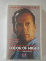 VHS D'Origine FR : Color Of Night - Bruce Willis Jane March, Ophalen of Verzenden, Gebruikt, Actie en Avontuur