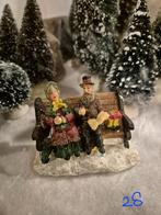 DICKENSVILLE Echtpaar op de bank Couple on the Couch, Diversen, Kerst, Ophalen of Verzenden, Zo goed als nieuw