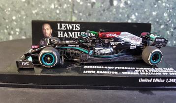 Mercedes AMG Petronas W12 HAMILTON 2021 1/43 Minichamps beschikbaar voor biedingen