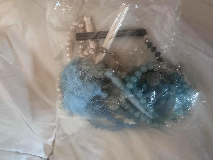 Tasbih Gebedsketting, Sieraden, Tassen en Uiterlijk, Kettingen, Nieuw, Steen of Mineraal, Blauw, Met edelsteen, Ophalen of Verzenden