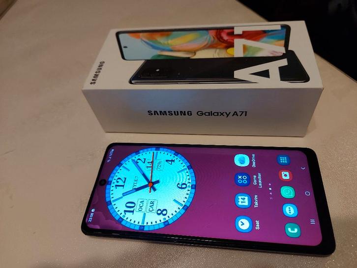 Samsung Galaxy A71 werken maar vlekje op de hoek, Telecommunicatie, Mobiele telefoons | Samsung, Gebruikt, Galaxy A, 128 GB, Zonder abonnement