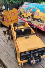 Barbie Jeep en trailer, Gebruikt, Ophalen