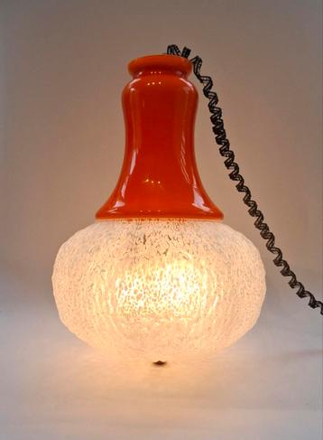 Vintage Italiaanse XL Space Age Hanglamp beschikbaar voor biedingen