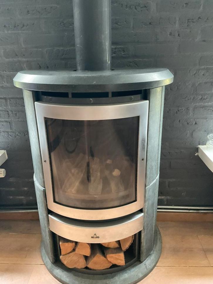 Barbas eco 500 speksteen, Huis en Inrichting, Kachels, Zo goed als nieuw, Vrijstaand, Gaskachel, Gas, Ophalen of Verzenden