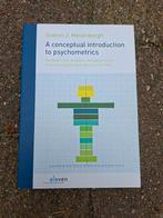 A conceptual introduction to psychometrics, Boeken, Ophalen of Verzenden, Beta, Zo goed als nieuw, WO