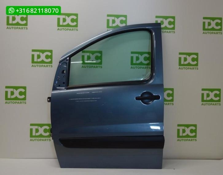 Citroen Jumpy ('06-'16) Voorportier links grijs, Auto-onderdelen, Carrosserie en Plaatwerk, Deur, Citroën, Voor, Links, Gebruikt