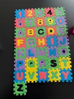 Kleine speelmat A-Z en cijfers, Ophalen of Verzenden, Zo goed als nieuw