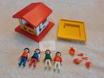 Playmobil 3497 Speelhuisje en zandbak, vintage, Ophalen of Verzenden, Gebruikt, Complete set