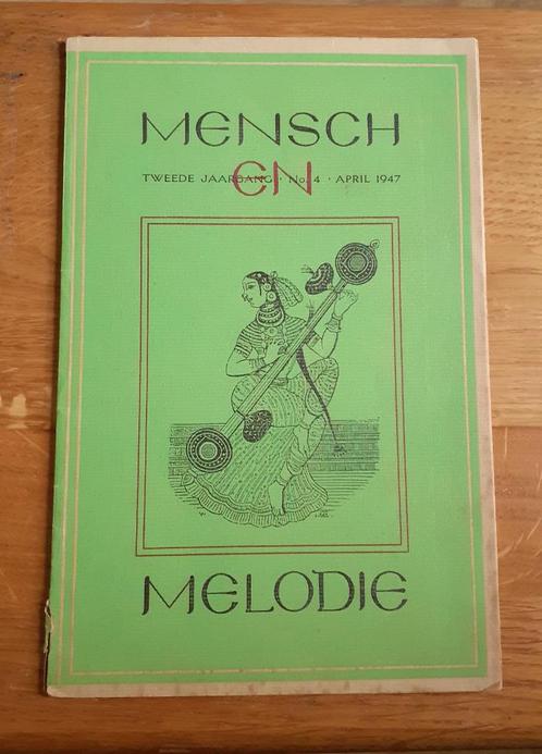 Tijdschrift Mensch en Melodie / april 1947 /, Boeken, Muziek, Gelezen, Overige onderwerpen, Ophalen of Verzenden