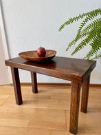 Brutalistische tafel bijzettafel plantentafel, 55 tot 75 cm, Minder dan 45 cm, Gebruikt, Rechthoekig