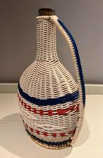 Scoubidou Fles Vaas - Handgemaakt Decoratie Object, Ophalen of Verzenden