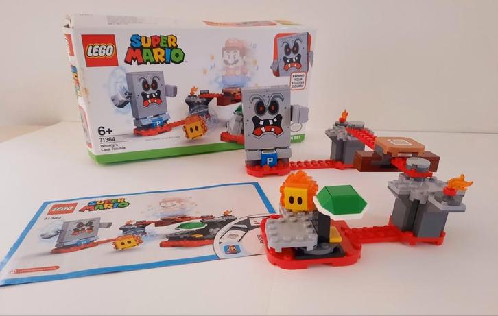 Lego Mario Uitbreidingsset: Whomps lavafort 71364 LEGO Mario, Kinderen en Baby's, Speelgoed | Duplo en Lego, Zo goed als nieuw