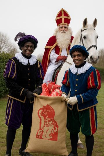 Sinterklaas jutezak afm: 60 x 100cm 50stuks Direct/Leverbaar beschikbaar voor biedingen