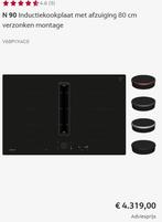 Neff Inductie kookplaat met afzuiging (verzonken montage), Ophalen, 4 kookzones, Zo goed als nieuw, Inbouw