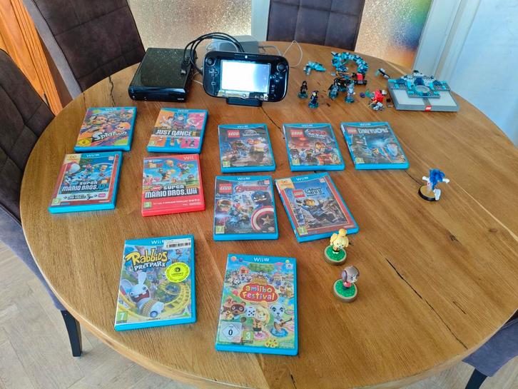 Wii U Console met veel spellen!, Spelcomputers en Games, Spelcomputers | Nintendo Wii U, Gebruikt, Met games, Ophalen of Verzenden