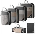 ANNSTÉ️ - Compressie Packing Cubes - Reiszakken voor Koffer, 20 tot 30 cm, Verzenden, Zwart, Minder dan 40 cm