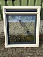 Kunsstof kozijn met dubbel glas, Doe-het-zelf en Verbouw, Glas en Ramen, Ophalen, Gevelraam of Ruit, Gebruikt, 80 tot 120 cm