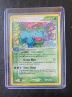 Pokemon Venusaur Crystal Guardians stamped kaart, Ophalen of Verzenden, Nieuw, Losse kaart
