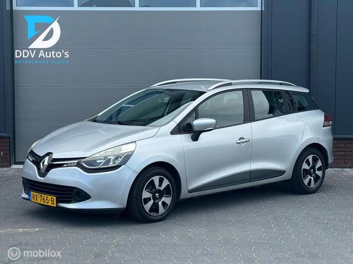 Renault Clio Estate 1.5dCi ECO/75pk Airco/Navi/Cruise, Auto's, Renault, Bedrijf, Clio, ABS, Airbags, Airconditioning, Alarm, Boordcomputer