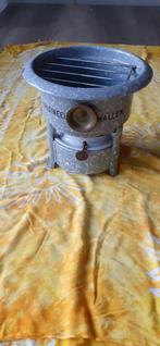 ZEER FRAAI 1 PITS PETROLIUMSTEL, Antiek en Kunst, Antiek | Emaille, Ophalen of Verzenden