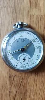 Mooi zakhorloge in werkende staat. Merk: Ruhla, Overige merken, Zakhorloge, Staal, Ophalen of Verzenden