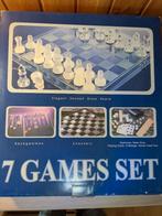 Schaakspel, dammen,... (7 games set), Ophalen, Zo goed als nieuw