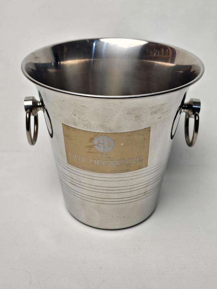 # Guy Degrenne Champagne Emmer - Ø 21 cm, Huis en Inrichting, Keuken | Servies, Bord(en), Overige stijlen, Ophalen of Verzenden