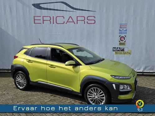 Hyundai KONA 1.0T TEL AIRCO NAVI CARPLAY CAMERA (bj 2018), Auto's, Hyundai, Bedrijf, Te koop, Kona, Achteruitrijcamera, Airbags