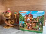 Sylvanian Families Avontuurlijke Boomhut Compleet!, Ophalen of Verzenden, Zo goed als nieuw, Poppenhuis
