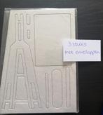 Kaarthouder met envelop, 3 stuks, Hobby en Vrije tijd, Kaarten | Zelf maken, Ophalen of Verzenden, Nieuw, Overige thema's, Overige typen