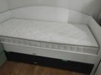 Bopita bedbank maat 90 x 200, Ophalen, 85 tot 100 cm, Zo goed als nieuw, Lattenbodem