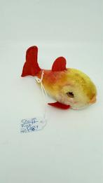 Kleine oude Steiff vis: Flossy, geen knop meer, Ophalen of Verzenden