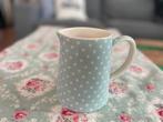 Greengate kannetje blauw gestipt zgan, Huis en Inrichting, Keuken | Servies, Overige typen, Ophalen of Verzenden, Zo goed als nieuw