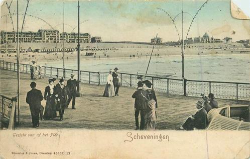 (381-041-019) Scheveningen Gezicht vanaf het pier, Verzamelen, Ansichtkaarten | Nederland, Zuid-Holland, Ophalen of Verzenden