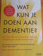 Wat kun je doen aan dementie? Claassen,Kessels,Spies  Lannoo, Ophalen of Verzenden, Zo goed als nieuw, Diverse auteurs