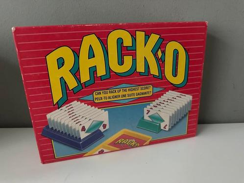 RACKO, vintage, Hobby en Vrije tijd, Gezelschapsspellen | Kaartspellen, Zo goed als nieuw, Ophalen of Verzenden