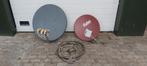 fuba 60cm en 80cm schotel antenne, Ophalen, Gebruikt