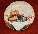 Decoratief bord van Engels porcelein, Franklin Mint, Verzamelen, Ophalen of Verzenden, Zo goed als nieuw, Porselein, Bord of Schaal