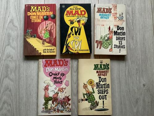 5 vintage MAD’s pockets 1962 t/m 1971, Boeken, Stripboeken, Ophalen of Verzenden