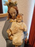 Mooi Maria beeld met kindje., Antiek en Kunst, Antiek | Religie, Ophalen of Verzenden