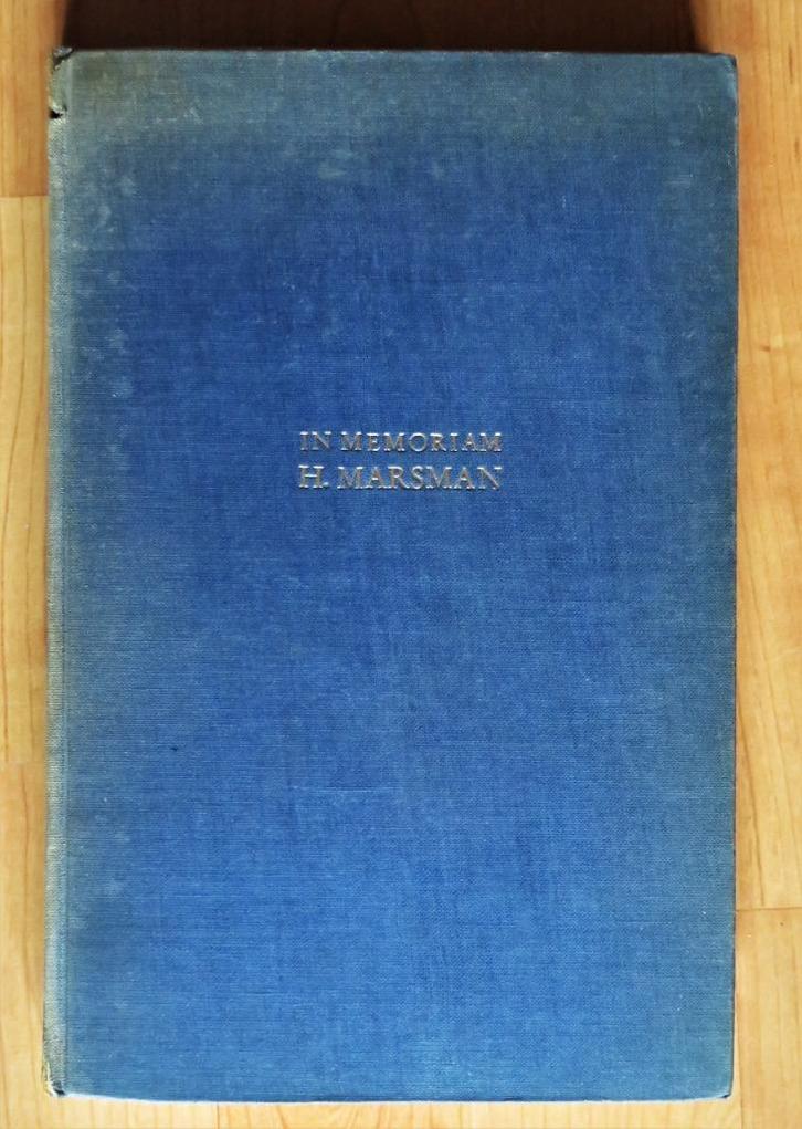 Hoornik e.a. In Memoriam H. Marsman ( 1e druk 1940 ), Boeken, Gedichten en Poëzie, Gelezen, Ophalen of Verzenden