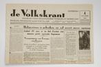 4 oktober 1941 - De Volkskrant | Heruitgave, Verzamelen, Militaria | Tweede Wereldoorlog, Nederland, Boek of Tijdschrift, Verzenden