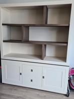 Mooie Buffetkast met Eiken Planken, Gebruikt, Met deur(en), 200 cm of meer, 150 tot 200 cm