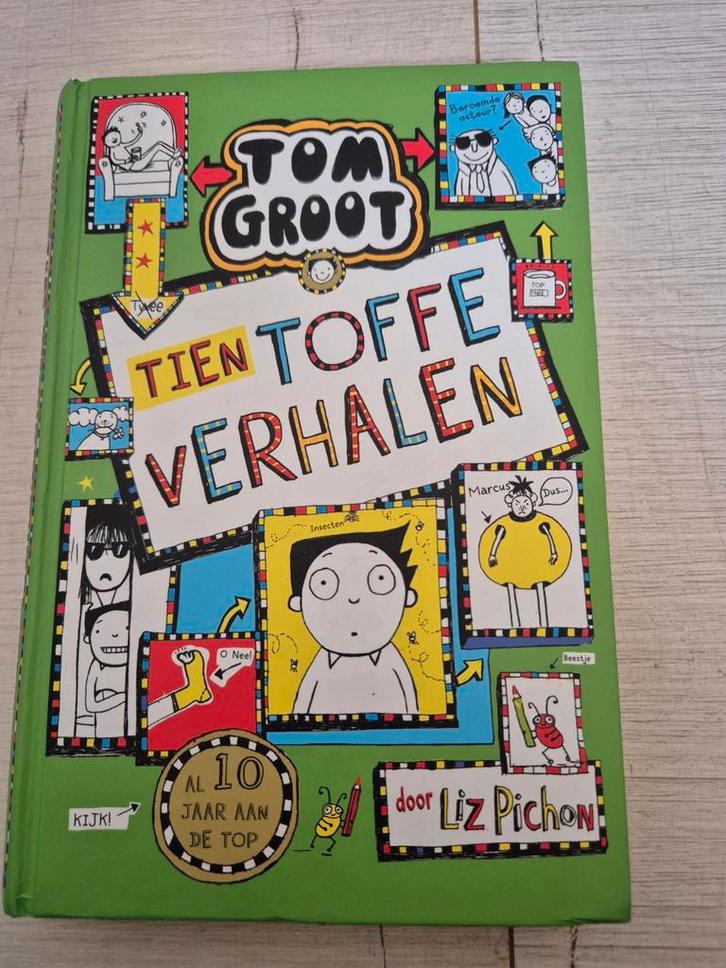 Tien TOFFE verhalen, Tom Groot, AVI E5/ 9+ (als NIEUW), Boeken, Kinderboeken | Jeugd | onder 10 jaar, Zo goed als nieuw, Fictie algemeen