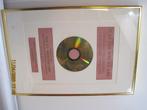 gouden cd voor 50.000 verkochte cd's (337), Ophalen of Verzenden, Zo goed als nieuw, Overige genres